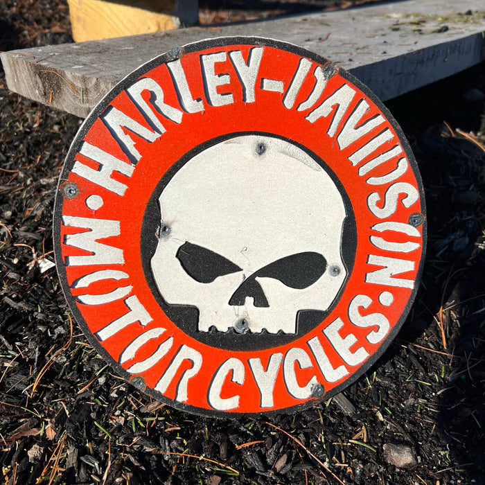 Harley and Skull 10" Screen