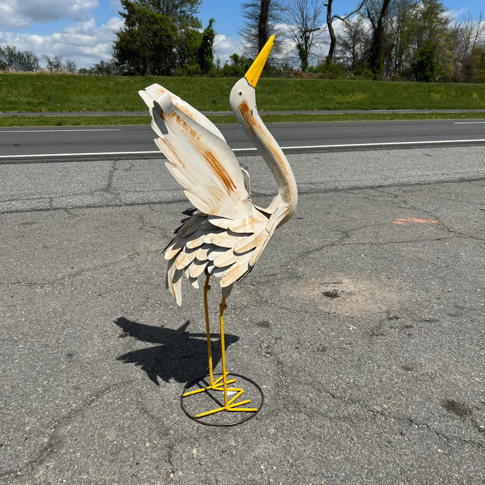 39" Open Wings Egret