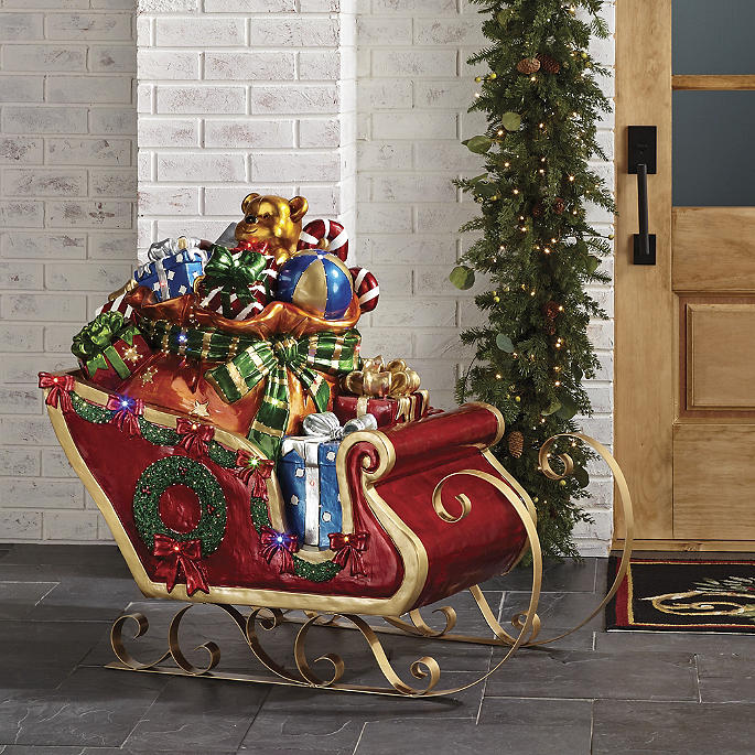 LED Sleigh with Toys (Display Unit)