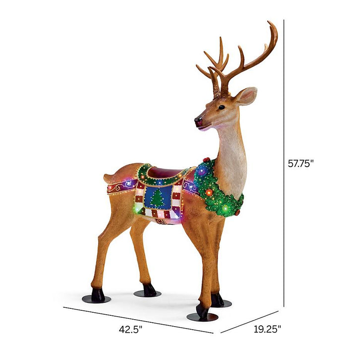 Ellesmere LED Standing Reindeer (Display Unit)