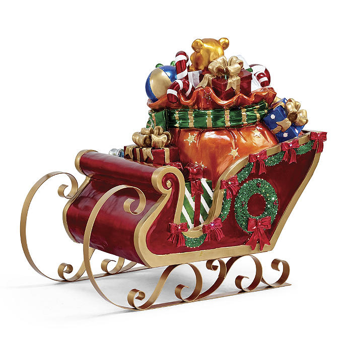 LED Sleigh with Toys (Display Unit)